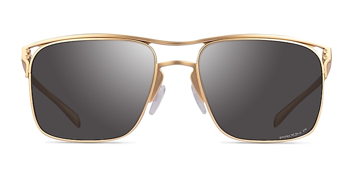 Oakley Holbrook Ti Satin Gold Titanium Sunglass Frames from EyeBuyDirect