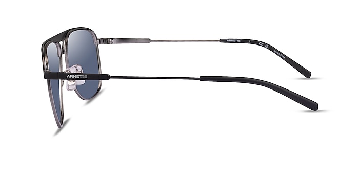 ARNETTE Holboxx Matte Black  Metal Sunglass Frames from EyeBuyDirect