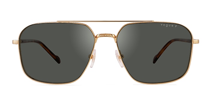 Vogue Eyewear VO4289S Gold Metal Sunglass Frames from EyeBuyDirect