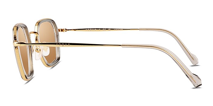 Vogue Eyewear VO4174S Gold Metal Sunglass Frames from EyeBuyDirect