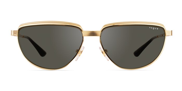 Vogue Eyewear VO4235S Gold Metal Sunglass Frames from EyeBuyDirect