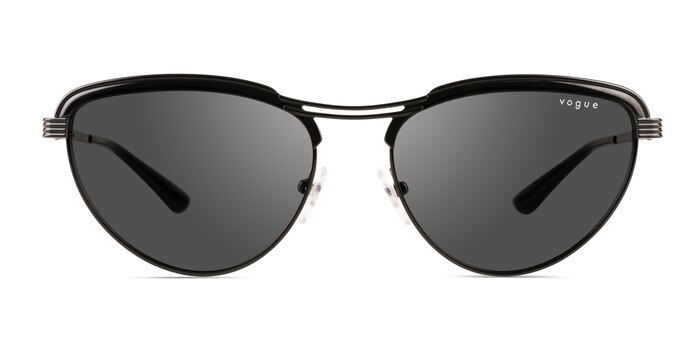 Vogue Eyewear VO4236S Black Metal Sunglass Frames from EyeBuyDirect