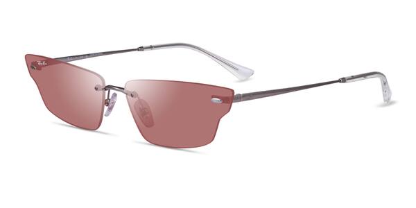 Gunmetal Ray-Ban RB3731 Anh -  Metal Sunglasses