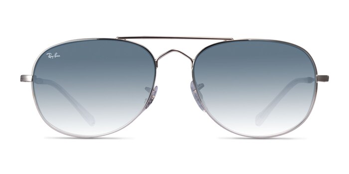 Ray-Ban RB3735 Silver Metal Sunglass Frames from EyeBuyDirect
