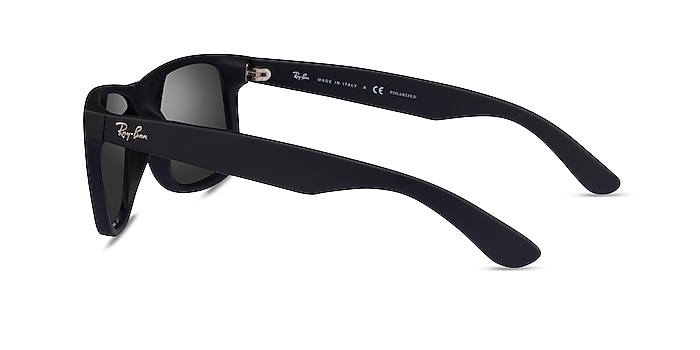 Ray-Ban Justin Black Plastic Sunglass Frames from EyeBuyDirect