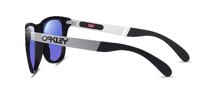 Oakley Frogskins Mix Black Plastic Sunglass Frames from EyeBuyDirect