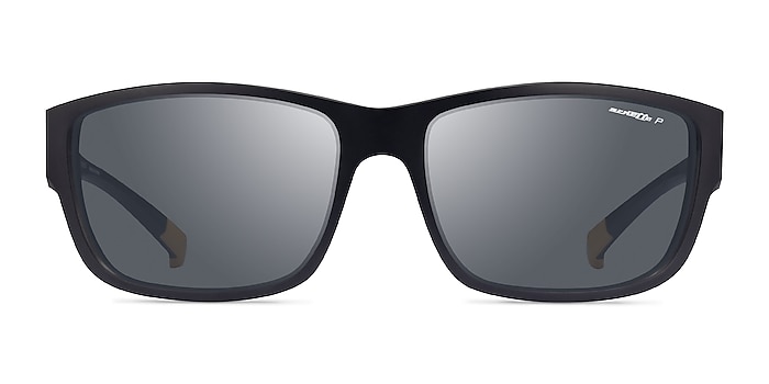 ARNETTE Bushwick Matte Black Plastic Sunglass Frames from EyeBuyDirect