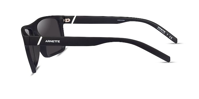 ARNETTE Goemon Matte Black Plastic Sunglass Frames from EyeBuyDirect