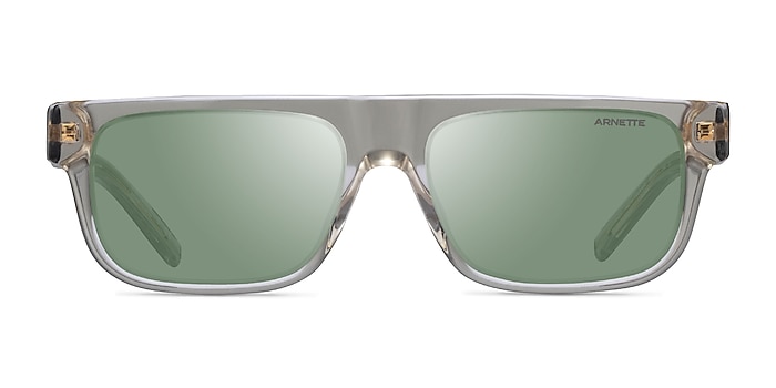 ARNETTE Gothboy Gray Transparent Acetate Sunglass Frames from EyeBuyDirect