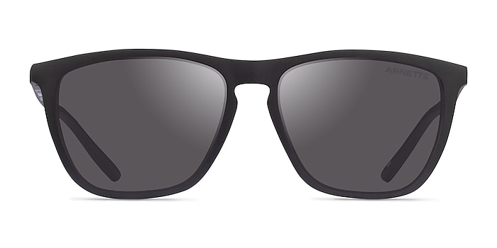 ARNETTE Fry Matte Black Plastic Sunglass Frames from EyeBuyDirect