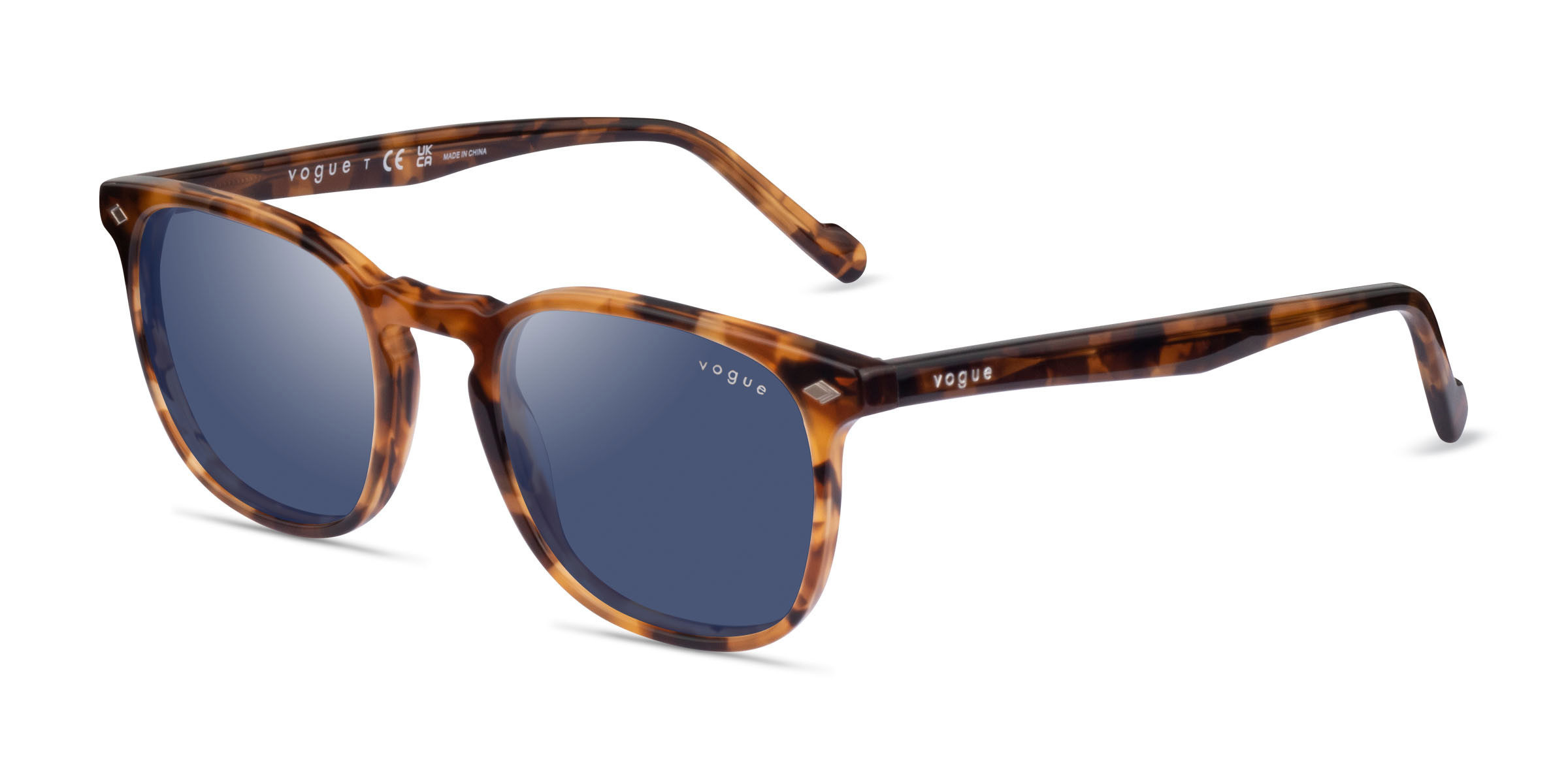 Vogue Eyewear VO5328S Square Tortoise Honey Frame Prescription