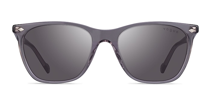 Vogue Eyewear VO5351S Transparent Gray Acetate Sunglass Frames from EyeBuyDirect