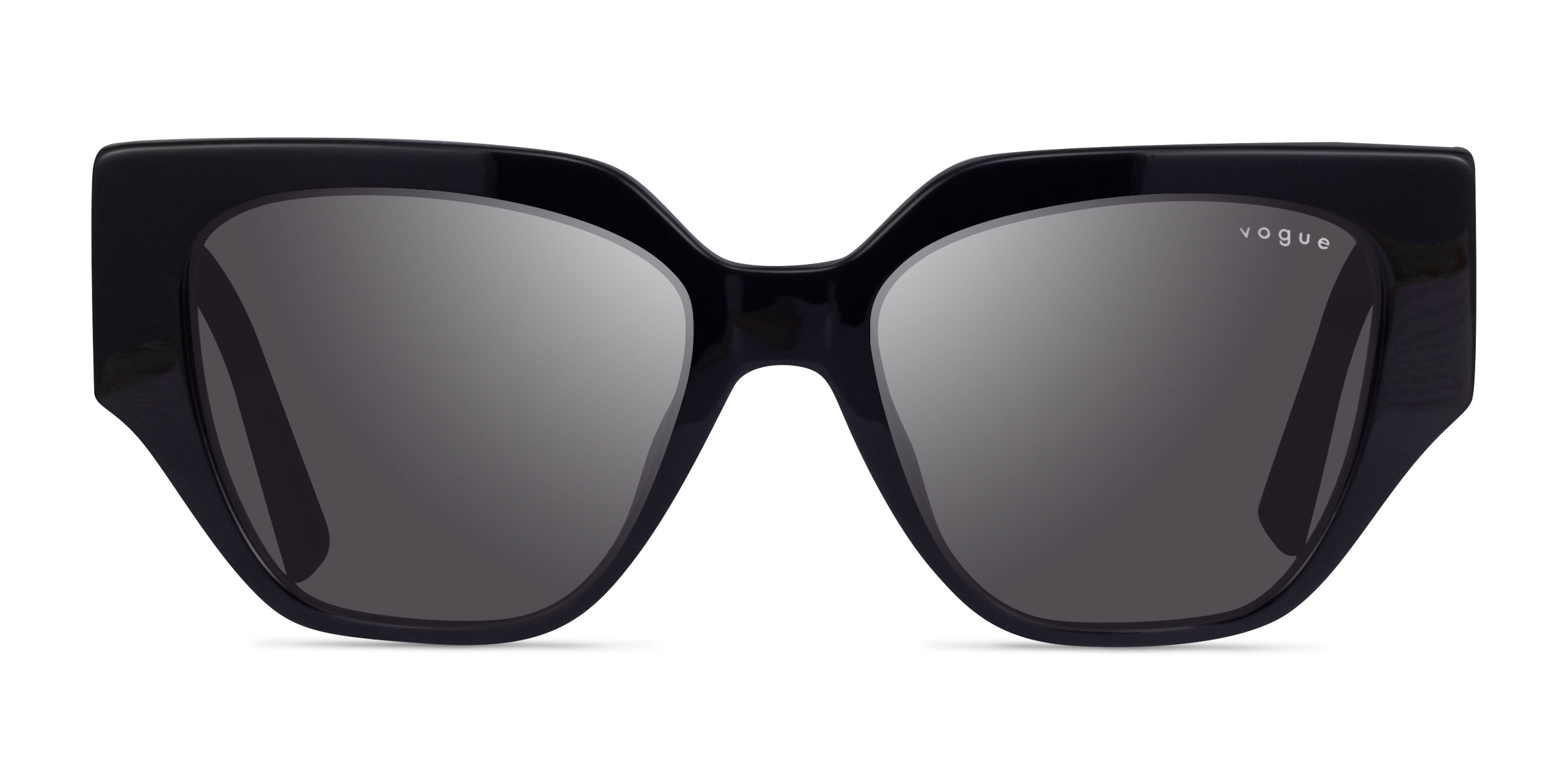 Vogue Eyewear Vo5409s Geometric Black Frame Sunglasses For Women Eyebuydirect Canada 0895