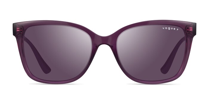Vogue Eyewear VO5426S Transparent Purple Plastique Soleil de Lunette de vue d'EyeBuyDirect