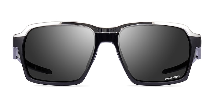 Oakley Parlay Polished Black Plastic Sunglass Frames from EyeBuyDirect