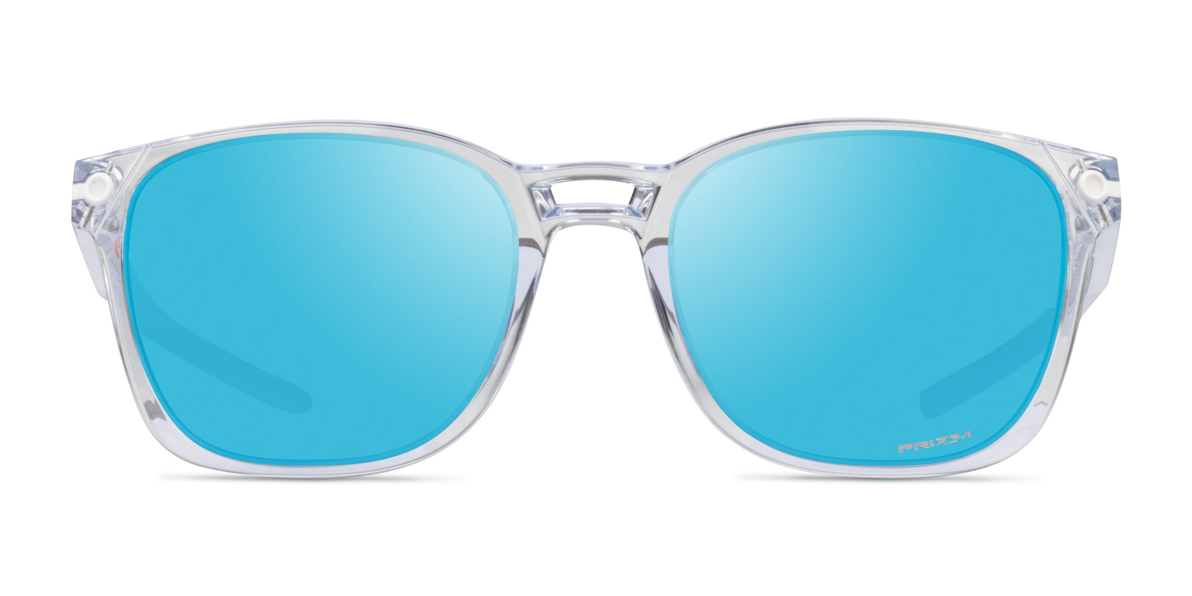 Oakley Ojector Square Polished Clear Frame Prescription Sunglasses