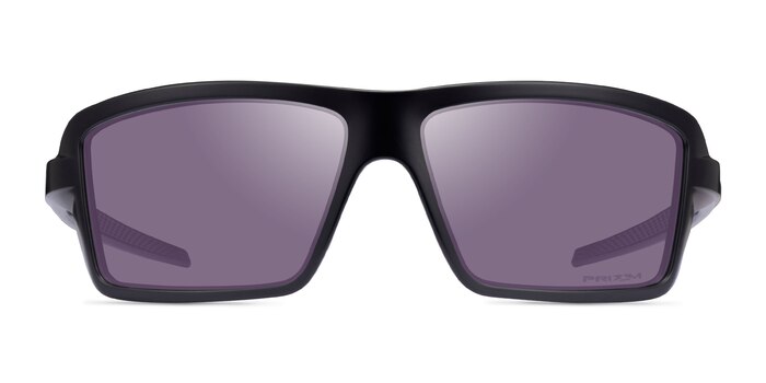 Oakley Cables - Rectangle Matte Black Frame Sunglasses For Men ...