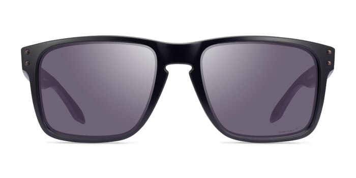 Oakley Holbrook Xl - Square Matte Black Frame Sunglasses For Men ...