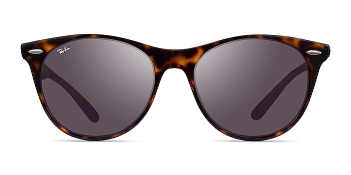 Ray-Ban RB2185 Tortoise On Transparent Brown Acetate Sunglass Frames from EyeBuyDirect