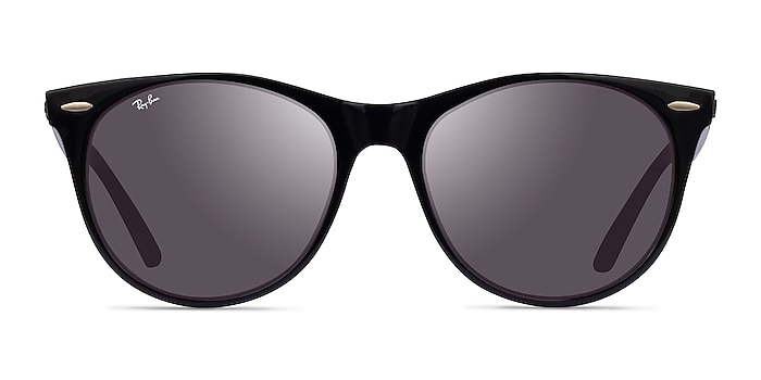 Ray-Ban RB2185 Black Acetate Sunglass Frames from EyeBuyDirect