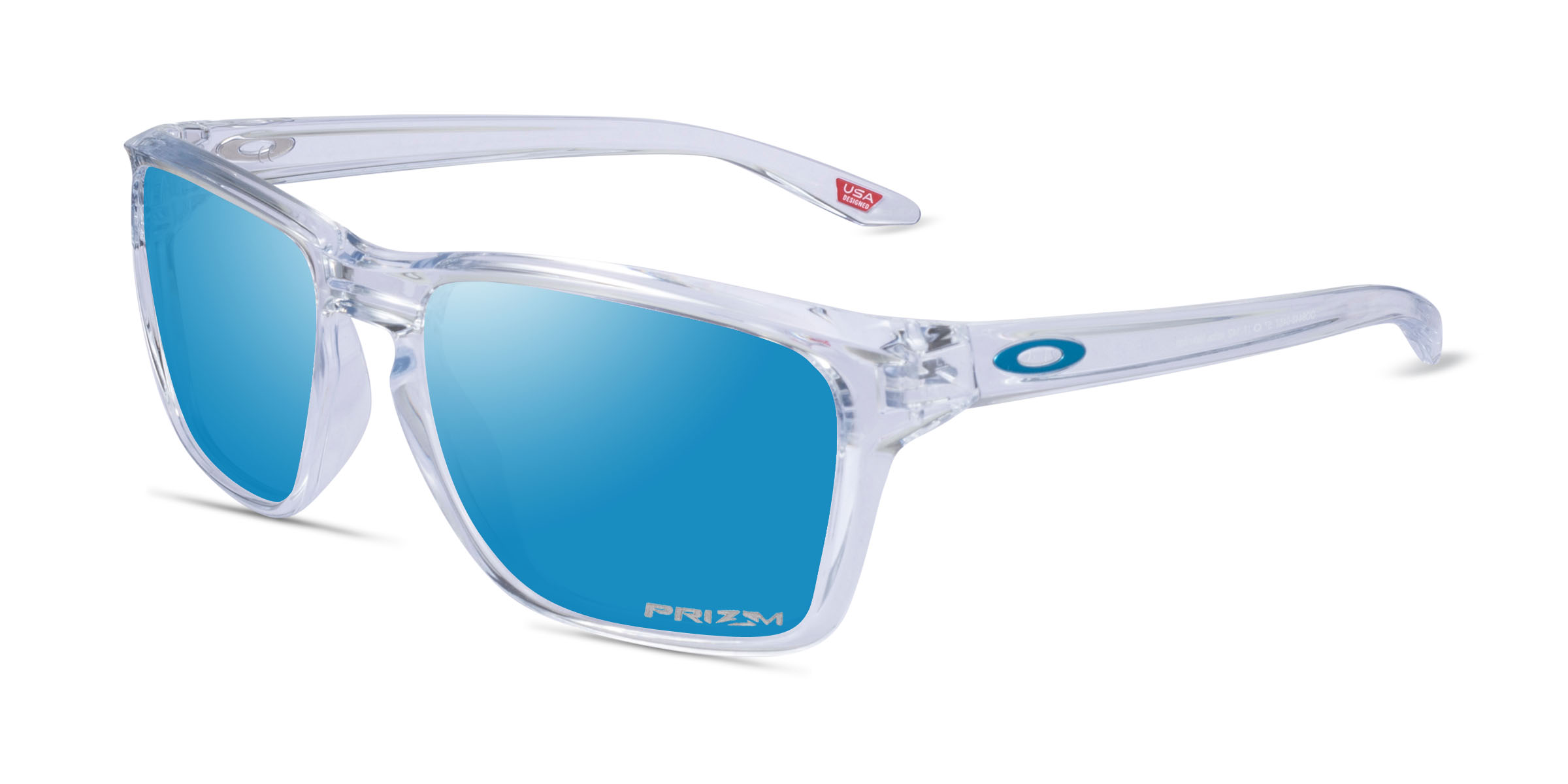 Oakley Sylas Rectangle Crystal Frame Prescription Sunglasses