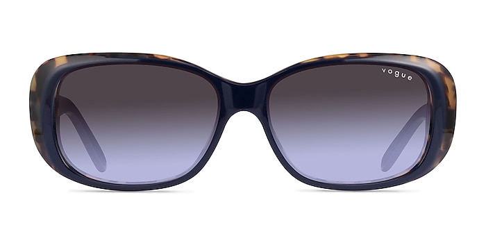 Vogue Eyewear VO2606S Blue Tortoise Acetate Sunglass Frames from EyeBuyDirect