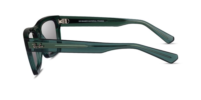 Ray-Ban RB4396 Warren Transparent Green Plastic Sunglass Frames from EyeBuyDirect