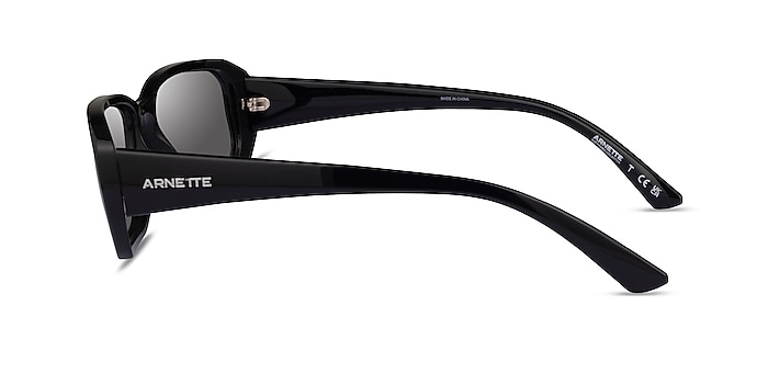ARNETTE Gringo Shiny Black Plastic Sunglass Frames from EyeBuyDirect