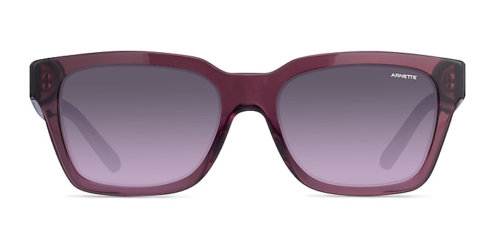 ARNETTE Cold Heart 2.0 Transparent Purple Acetate Sunglass Frames from EyeBuyDirect