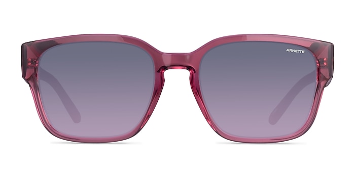 ARNETTE Hamie Transparent Pink Plastic Sunglass Frames from EyeBuyDirect