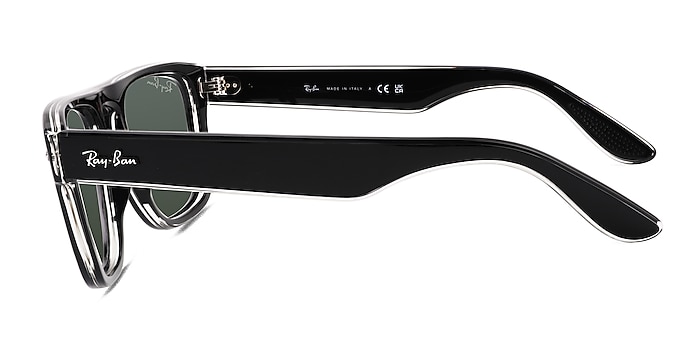 Ray-Ban RB4407 Black Plastic Sunglass Frames from EyeBuyDirect