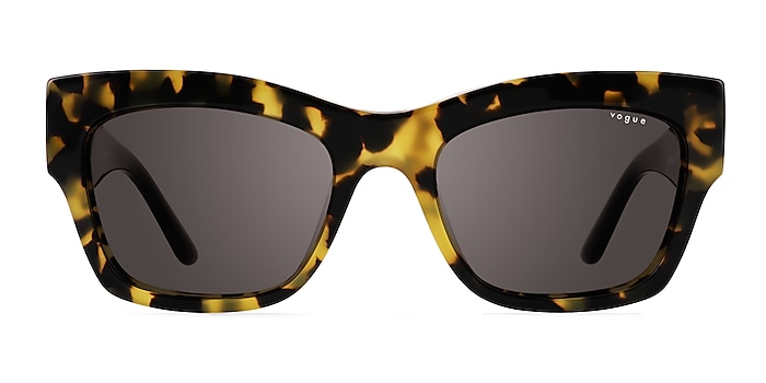 Vogue Eyewear VO5524S Yellow Tortoise Acetate Sunglass Frames from EyeBuyDirect