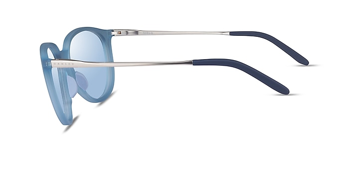Oakley Sielo Matte Blue Plastic Sunglass Frames from EyeBuyDirect