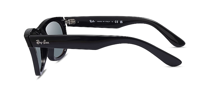 Ray-Ban RBR0502S Black Acetate Sunglass Frames from EyeBuyDirect