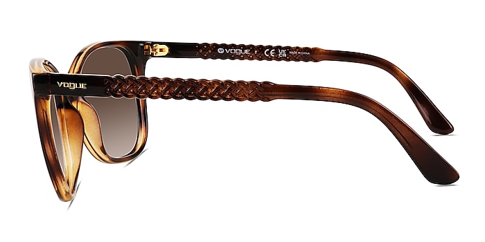 Vogue Eyewear VO5032S Dark Tortoise Plastic Sunglass Frames from EyeBuyDirect