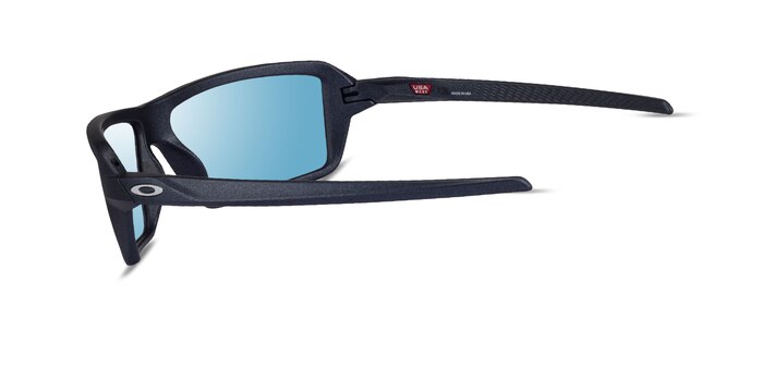 Oakley Cables Matte Blue Plastic Sunglass Frames from EyeBuyDirect