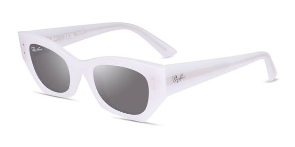 White Snow Ray-Ban RB4430 Zena -  Alternative-materials Sunglasses