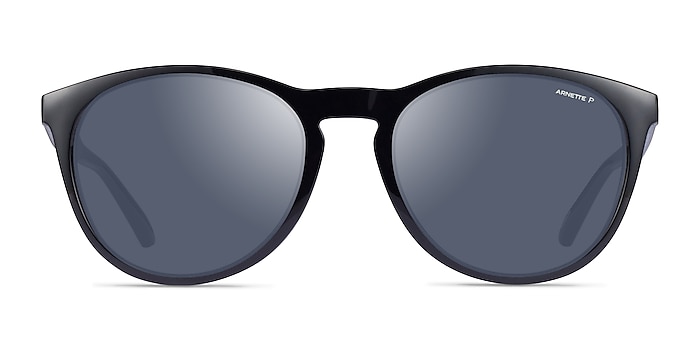 ARNETTE Gorgon Shiny Black Plastic Sunglass Frames from EyeBuyDirect
