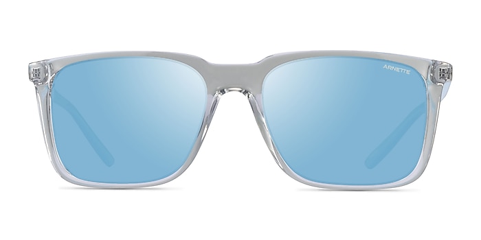 ARNETTE Trigon Clear Gray Plastic Sunglass Frames from EyeBuyDirect