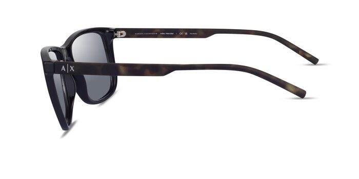 Armani Exchange AX4070S Shiny Black Plastic Sunglass Frames from EyeBuyDirect
