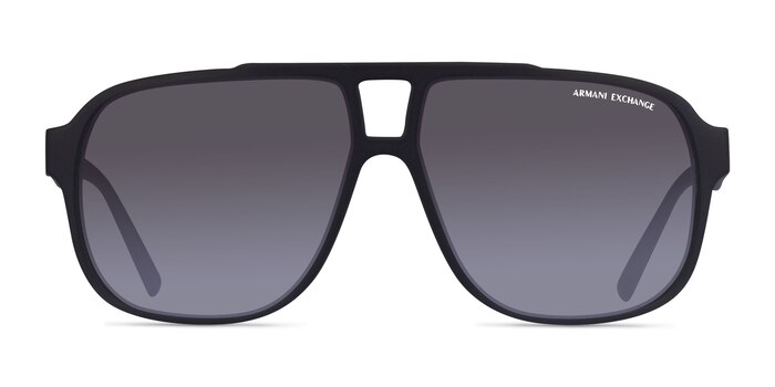 Armani Exchange AX4104S Matte Black Plastic Sunglass Frames from EyeBuyDirect