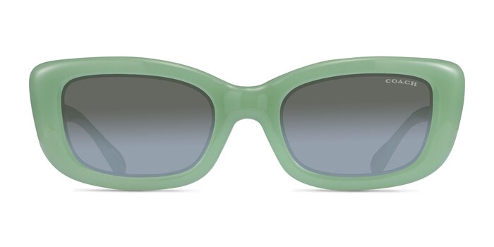Coach HC8390U Cr610 Milky Green Plastic Sunglass Frames from EyeBuyDirect