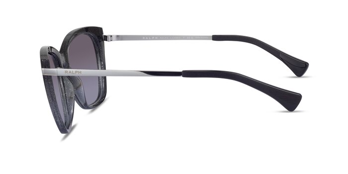 Ralph RA5267 Gradient Black Glitter Plastic Sunglass Frames from EyeBuyDirect