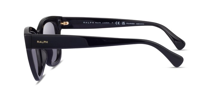 Ralph RA5301U Shiny Black Acetate Sunglass Frames from EyeBuyDirect