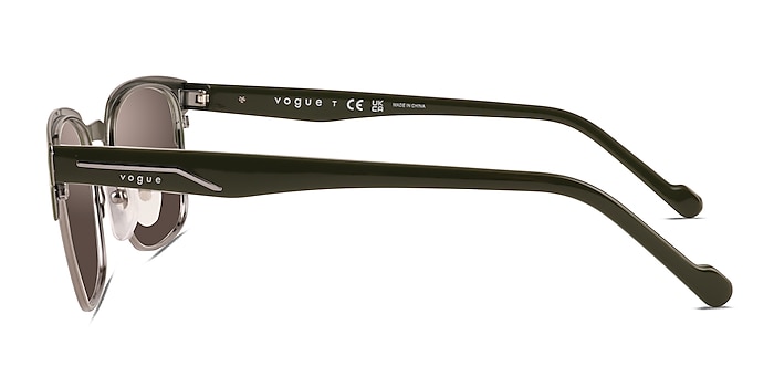 Vogue Eyewear VO4194S Matte Green Metal Sunglass Frames from EyeBuyDirect