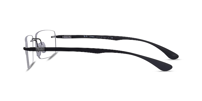 Ray-Ban RB8724 Noir Titane Montures de lunettes de vue d'EyeBuyDirect