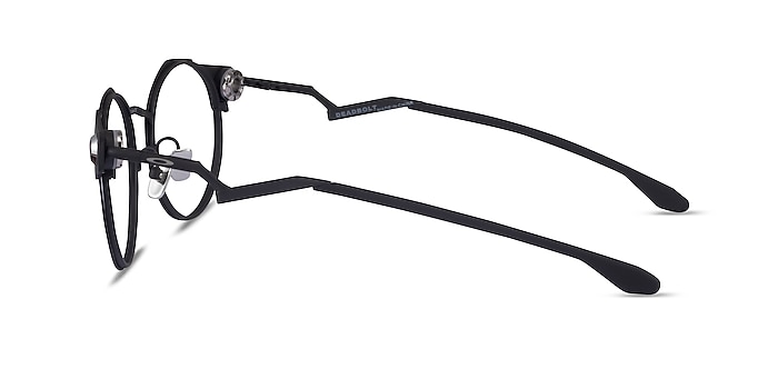 Oakley Deadbolt Black Titanium Eyeglass Frames from EyeBuyDirect