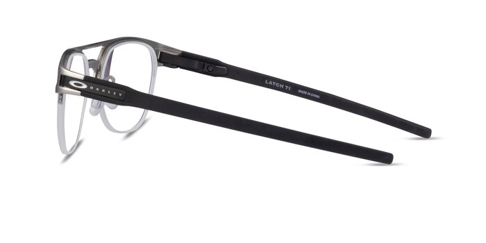 Oakley Latch Ti - Aviator Silver Frame Glasses For Men | Eyebuydirect
