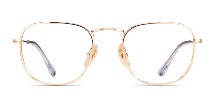 Ray-Ban RB8157V Frank Doré Titane Montures de lunettes de vue d'EyeBuyDirect