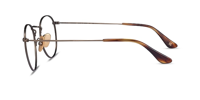 Ray-Ban RB8247V Bronze Titanium Eyeglass Frames from EyeBuyDirect